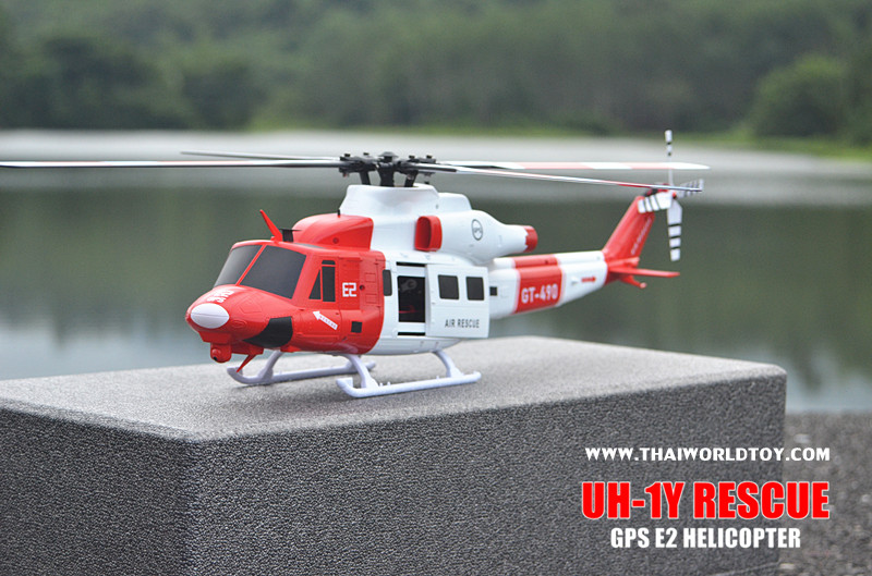 UH-1Y HUEY RESCUE GPS HELICOPTER GOOSKY E2