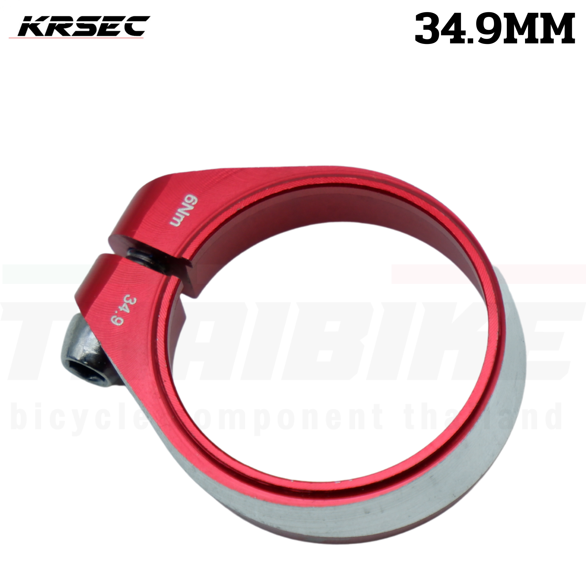 รัดหลักอานจักรยาน KRSEC CNC 6061 aluminum alloy 34.9MM