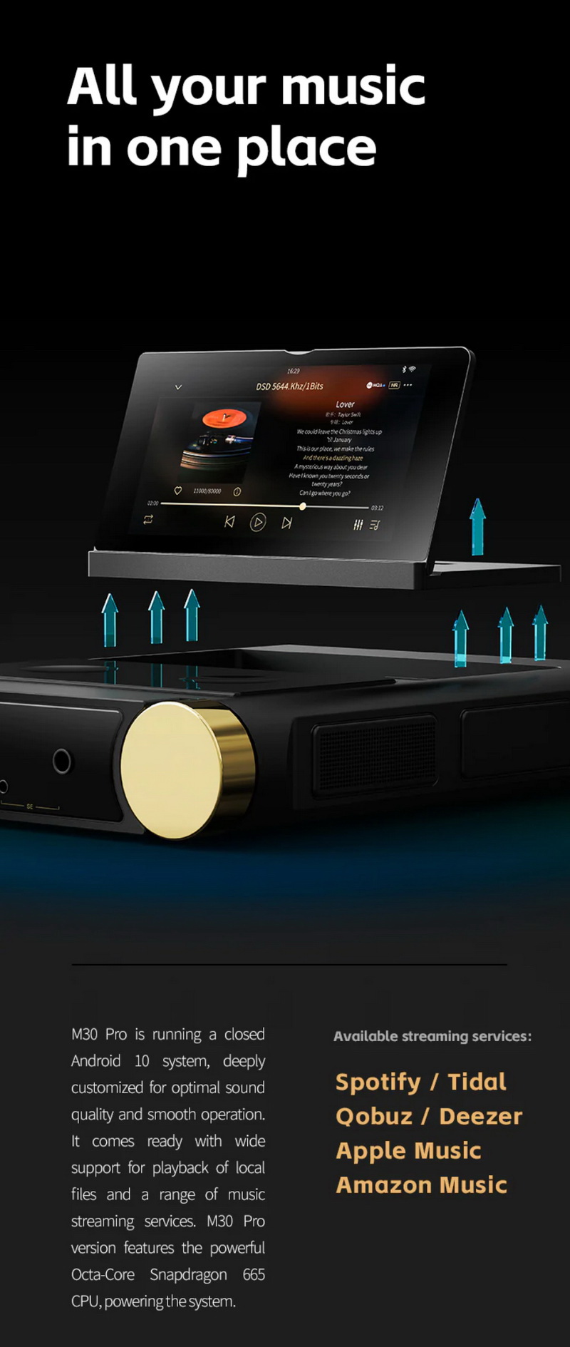 [PreOrder] Shanling M30 PRO Modular Streaming Player DAC+DAP+AMP ทุกอย่างครบจบในเครื่องเดียว ประกันศูนย์ไทย