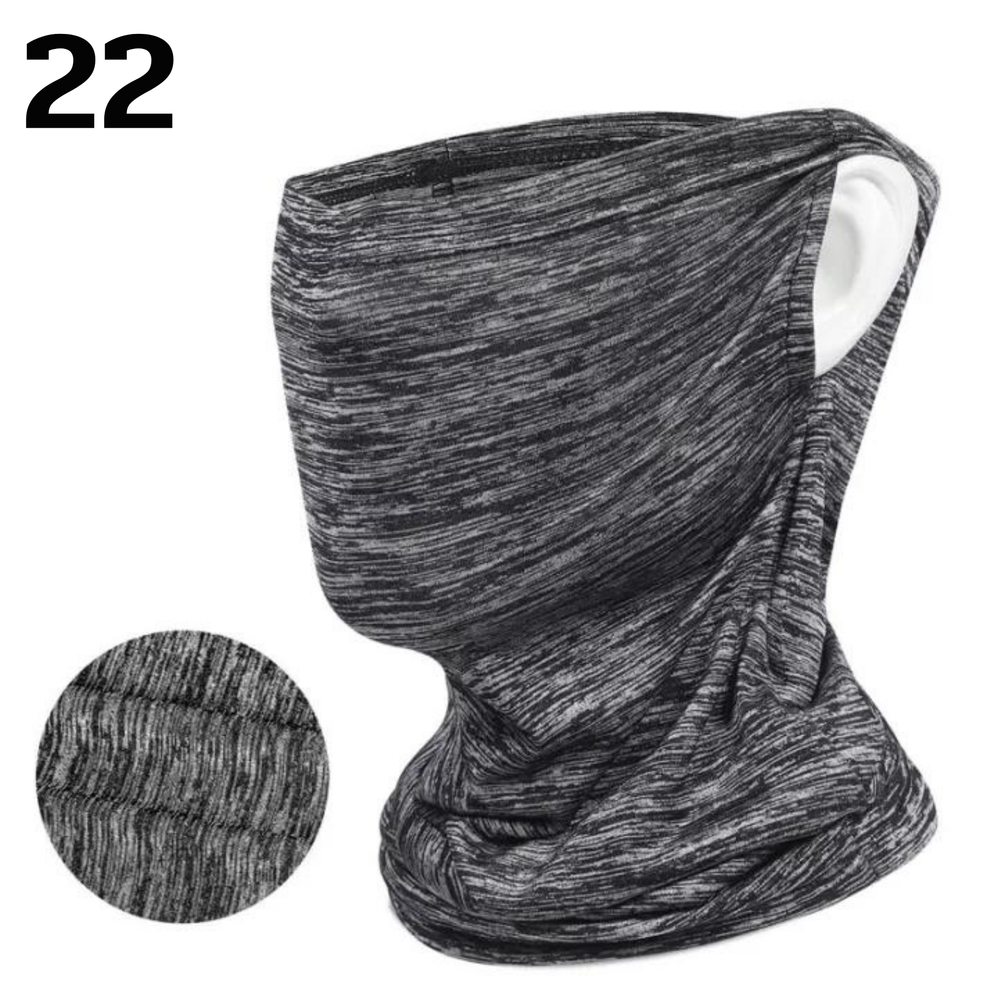 ปั่นจักรยาน ตกปลารุ่นเย็บขอบ ผ้าคลุมหัวทั้งใบ ผ้าบัฟแบบลาย กันแดด กันฝุ่น เช็ดเหงื่อ ผ้ากันเหงื่อ ลายสวย ลายพราง