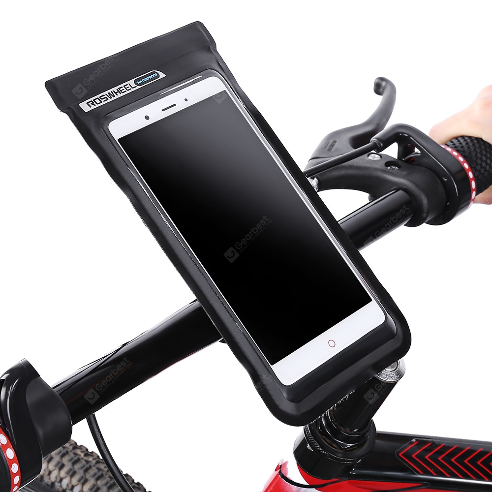 กระเป๋าใส่มือถือติดจักรยานกันน้ำ ROSWHEEL 111362