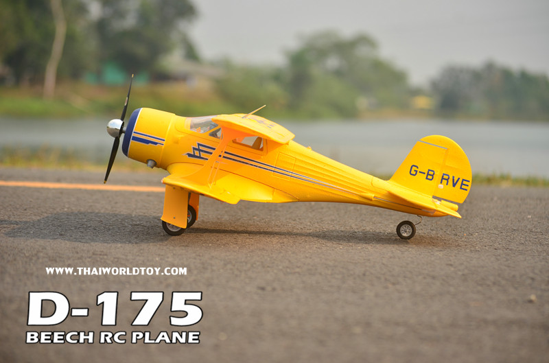 ฺBEECH D-175 RC PLANE เครื่องบินบังคับปีกสองชั้น
