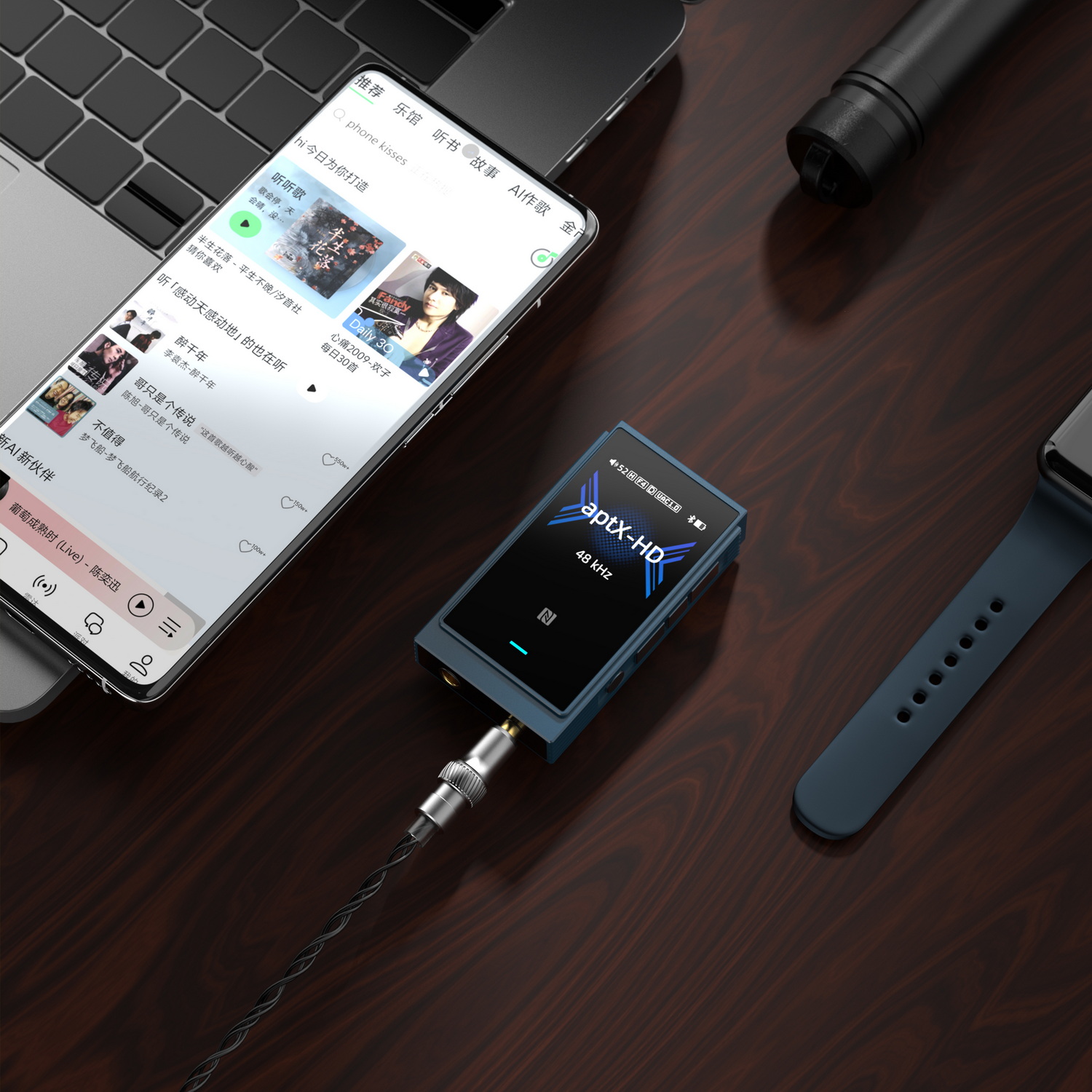 Shanling Up6 DAC/AMP บลูทูธแบบพกพา ชิป ESS ES9069Q x2 รองรับ Dual Hi-Res ประกันศูนย์ไทย