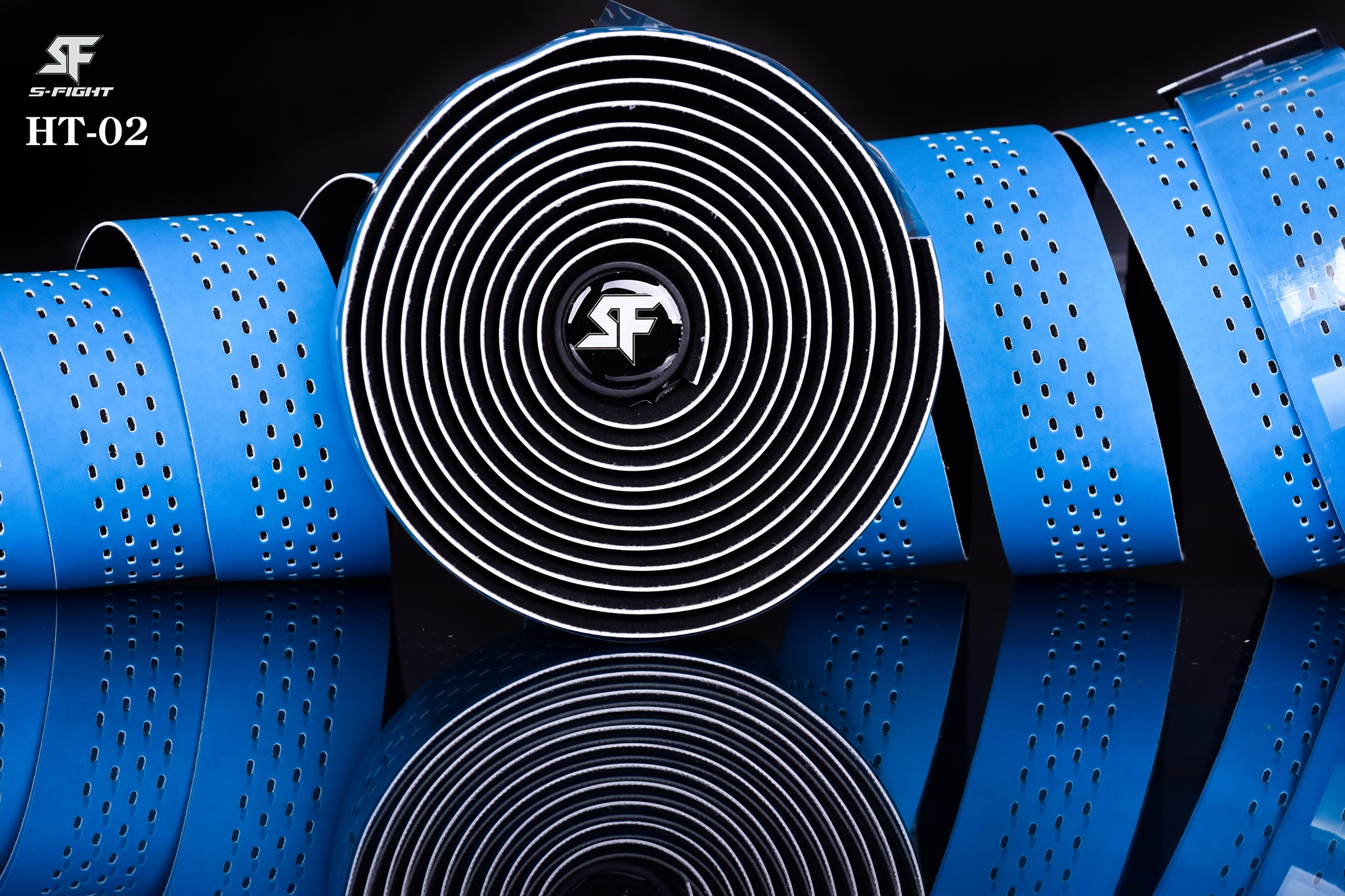 ผ้าพันแฮนด์ S-FIGHT HT-02 เปลี่ยนสีเมื่อสัมผัสกับความเย็นและความร้อน