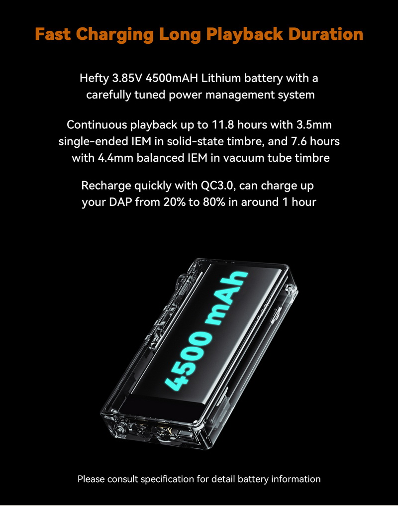 Cayin N3Ultra DAP พกพาชิป DAC AK4493S x2, Triple Timbre, JAN6418 x2 เกรดทหาร, วงจรหลอดแก้วรุ่น 3 ประกันศูนย์ไทย