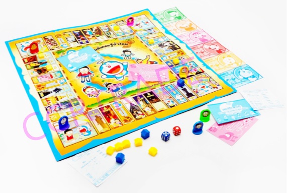 เกมส์เศรษฐีโดราเอม่อนมินิกล่อง 22.5x23 ซม.(ลิขสิทธิ์แท้)(1x3)