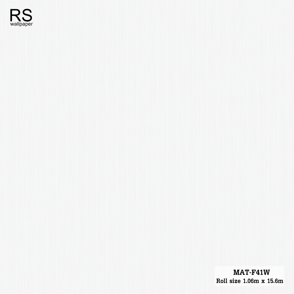 วอลเปเปอร์ พื้นสีขาวเทา มีลายเส้นสีเดียวกันในตัว MAT-F41W