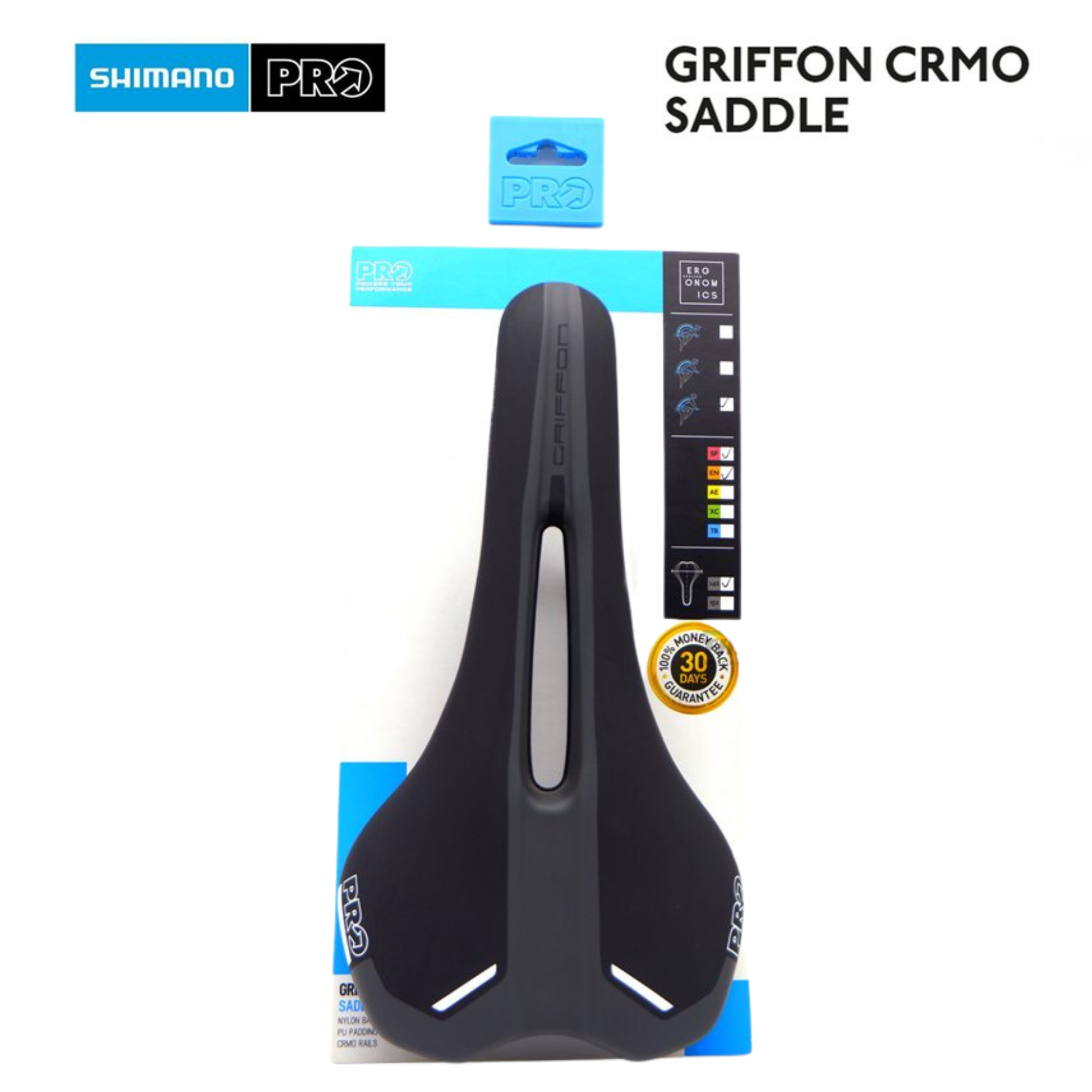 อานจักรยาน SHIMANO PRO GRIFFON CRMO 142/152