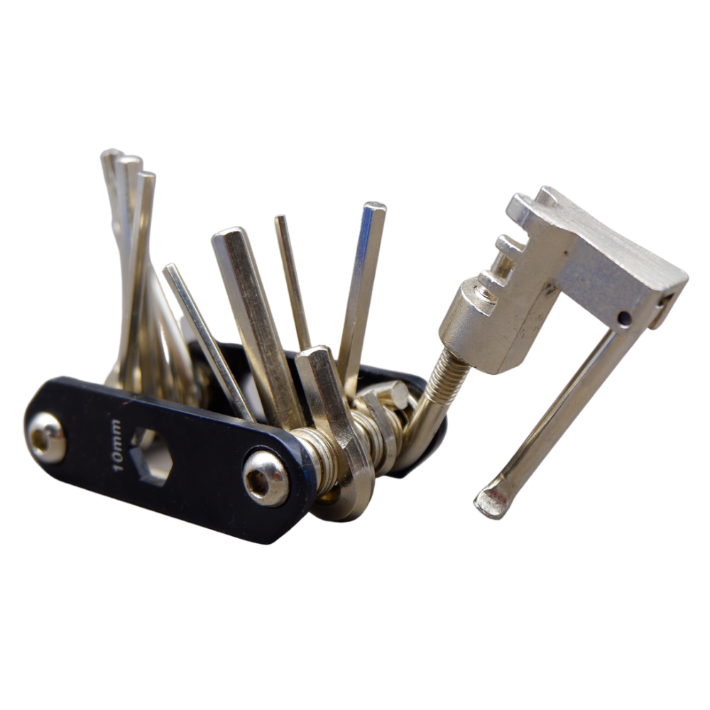 เครื่องมือเอนกประสงค์จักรยาน พร้อมตัวตัดโซ่ เครื่องมือพกพา