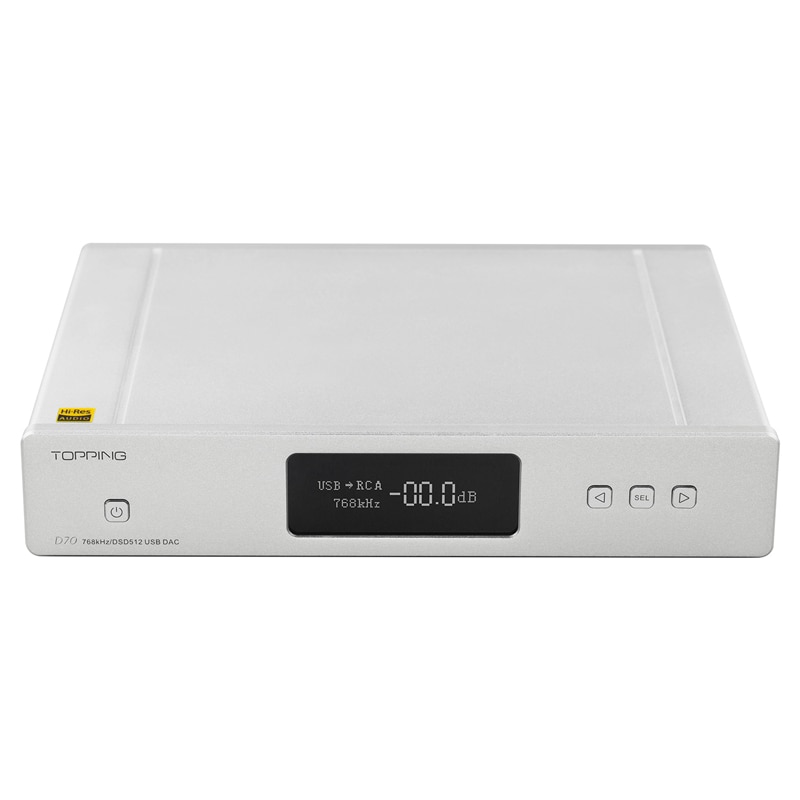 ขาย Topping D70 Full Balanced DAC ชิป XMOS XU208 AK4497 รองรับ DSD512 Native, 32Bit/768kHz, Remote control