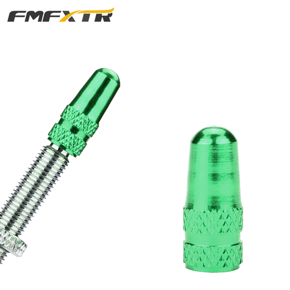 ฝาปิดจุ๊บลมจักรยาน อลูมิเนียม จุ๊บเล็ก FMFXTR FV ราคาต่อ 1 คู่