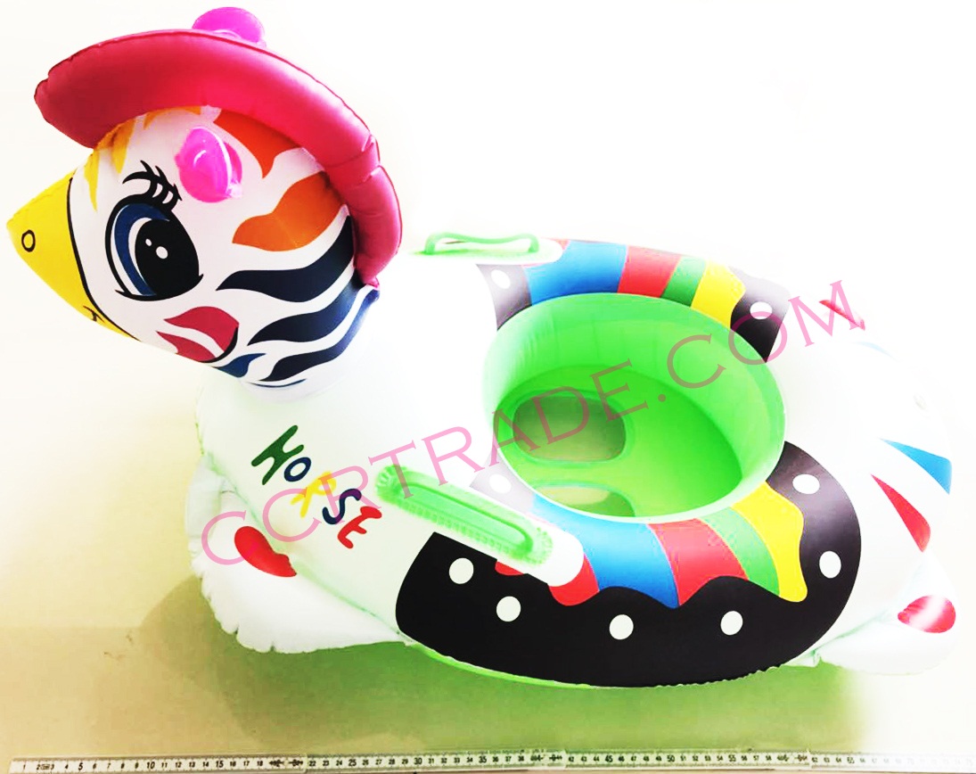 ห่วงสอดขาเป่าลม มีเสียง ลายม้าลาย 47.5x63 ซม.(1x3)