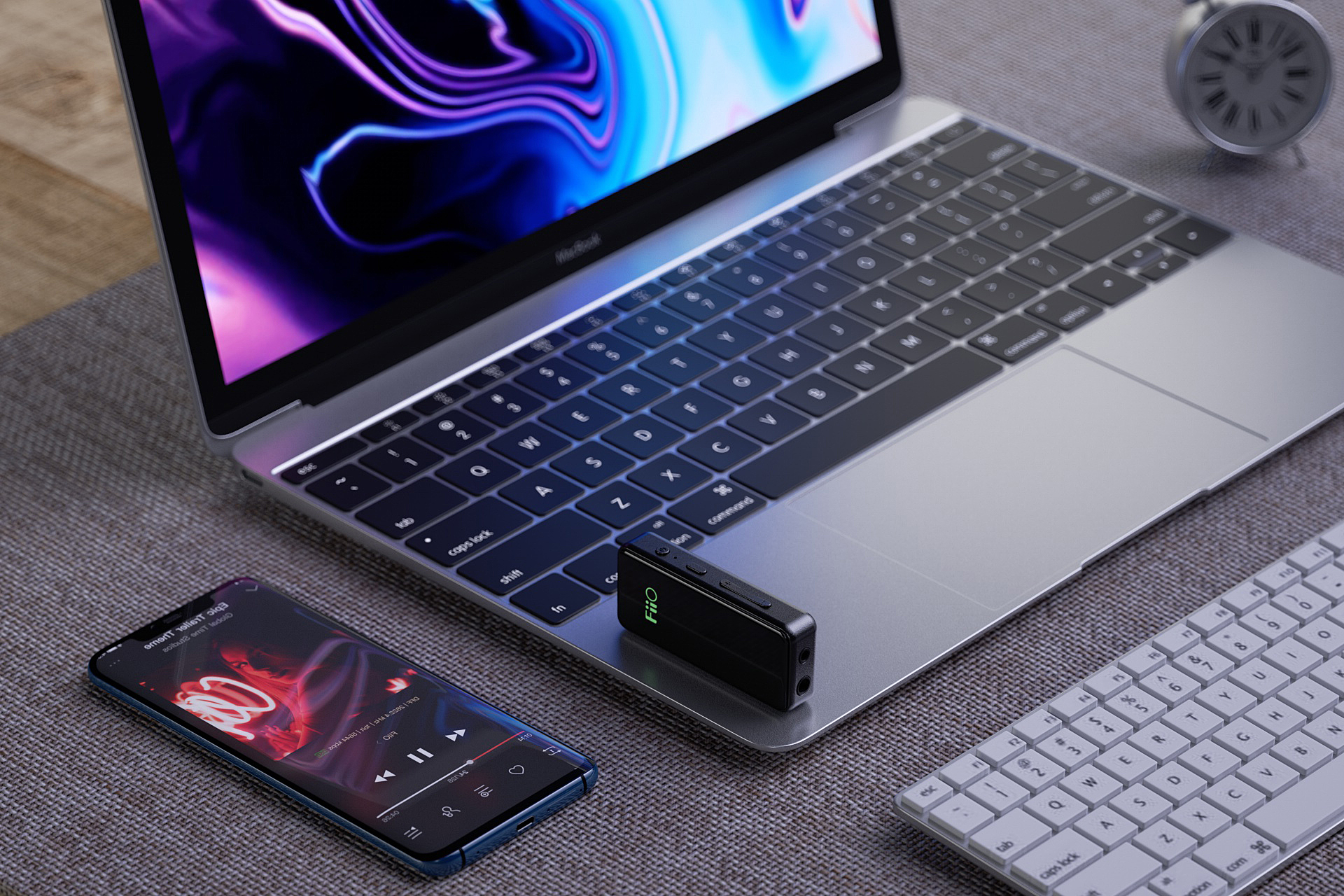 FiiO BTR3K DAC/AMP ตัวรับสัญญาณรองรับ Bluetooth 5.0 aptX , aptX LL , aptX HD , LDAC