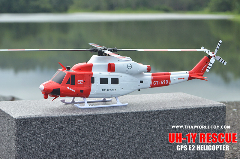 UH-1Y HUEY RESCUE GPS HELICOPTER GOOSKY E2