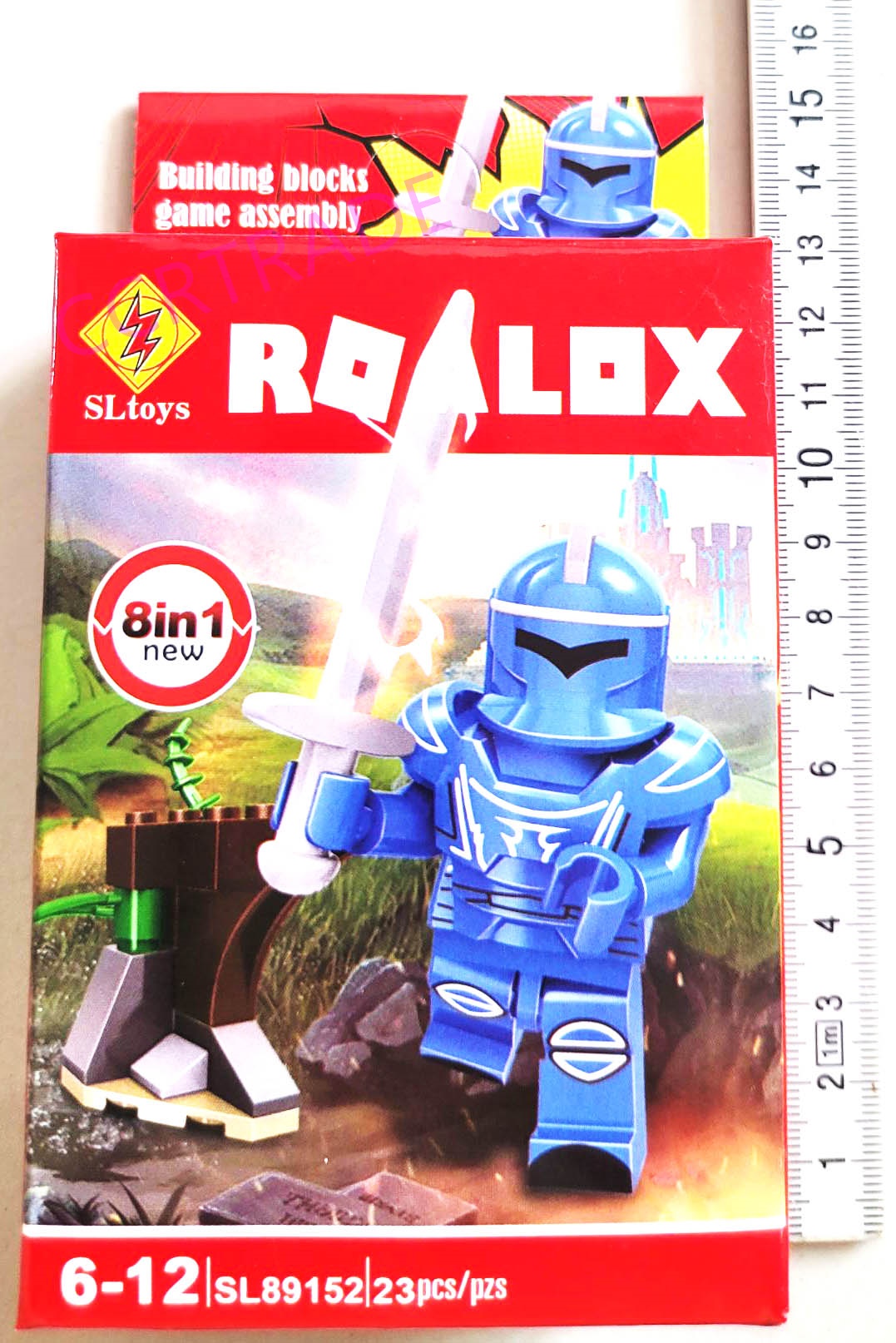 เลโก้โรล็อกซ์อัศวินกล่อง 8x14.5 ซม.(งานห้าง)