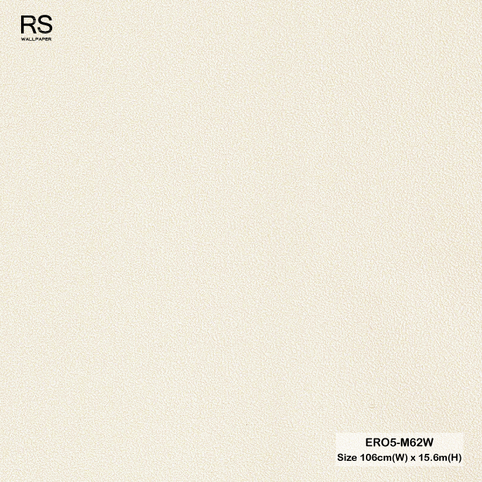 วอลเปเปอร์สีครีมอ่อน ERO5-M62W