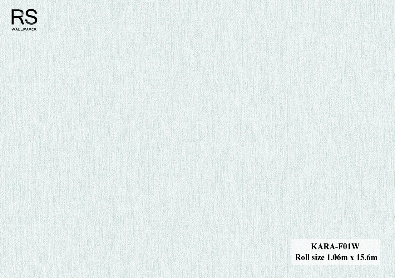วอลเปเปอร์ สีฟ้าอ่อน KARA-F01W
