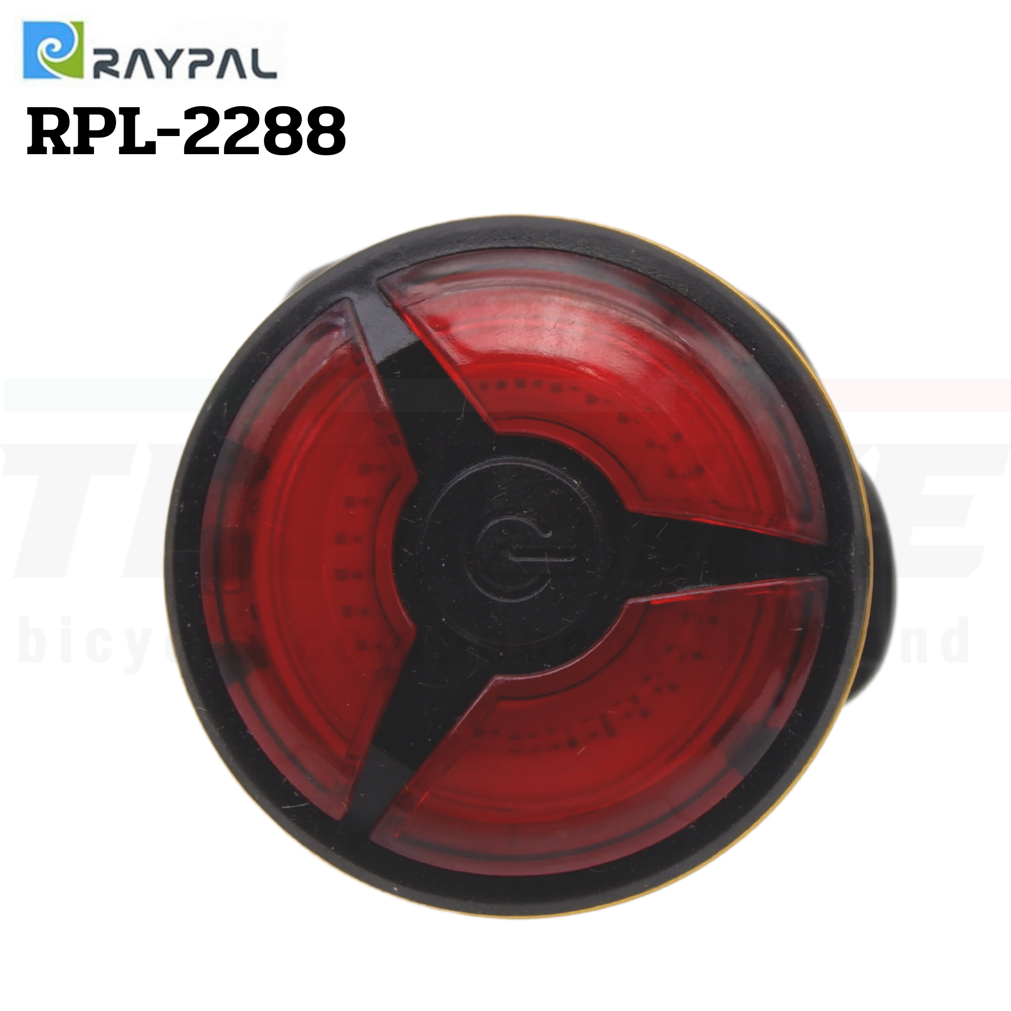 ไฟท้ายจักรยานชาร์จ USB รองรับหลักอานแอร์โร่ว์ RAYPAL รุ่น RPL-2288