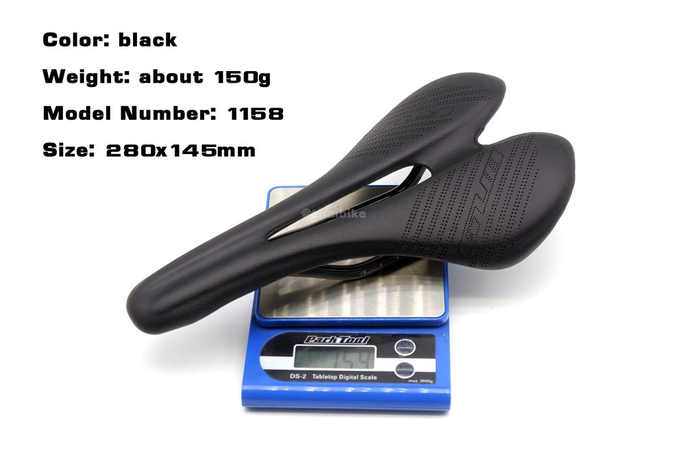 อานจักรยานรางคาร์บอน GUB 1158 Carbon Fiber Road MTB Bicycle Saddle 3K T700 เบาะจักรยาน