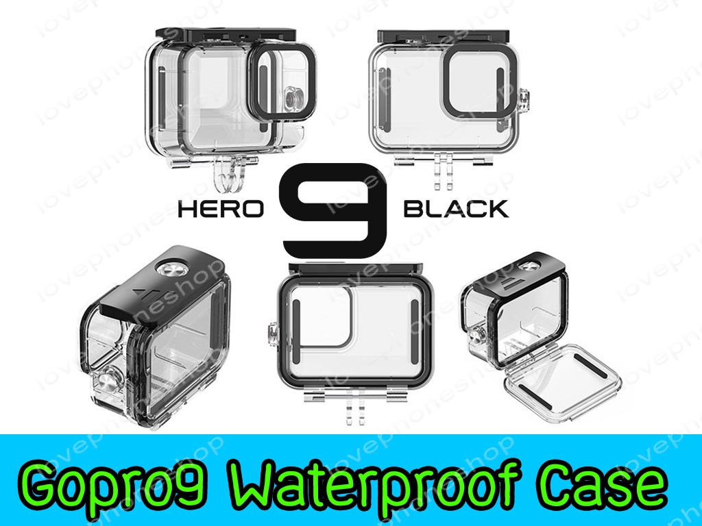 เคสกันน้ำ Gopro Hero 10 Black ,9 Black Telesin Waterproof Housing Case