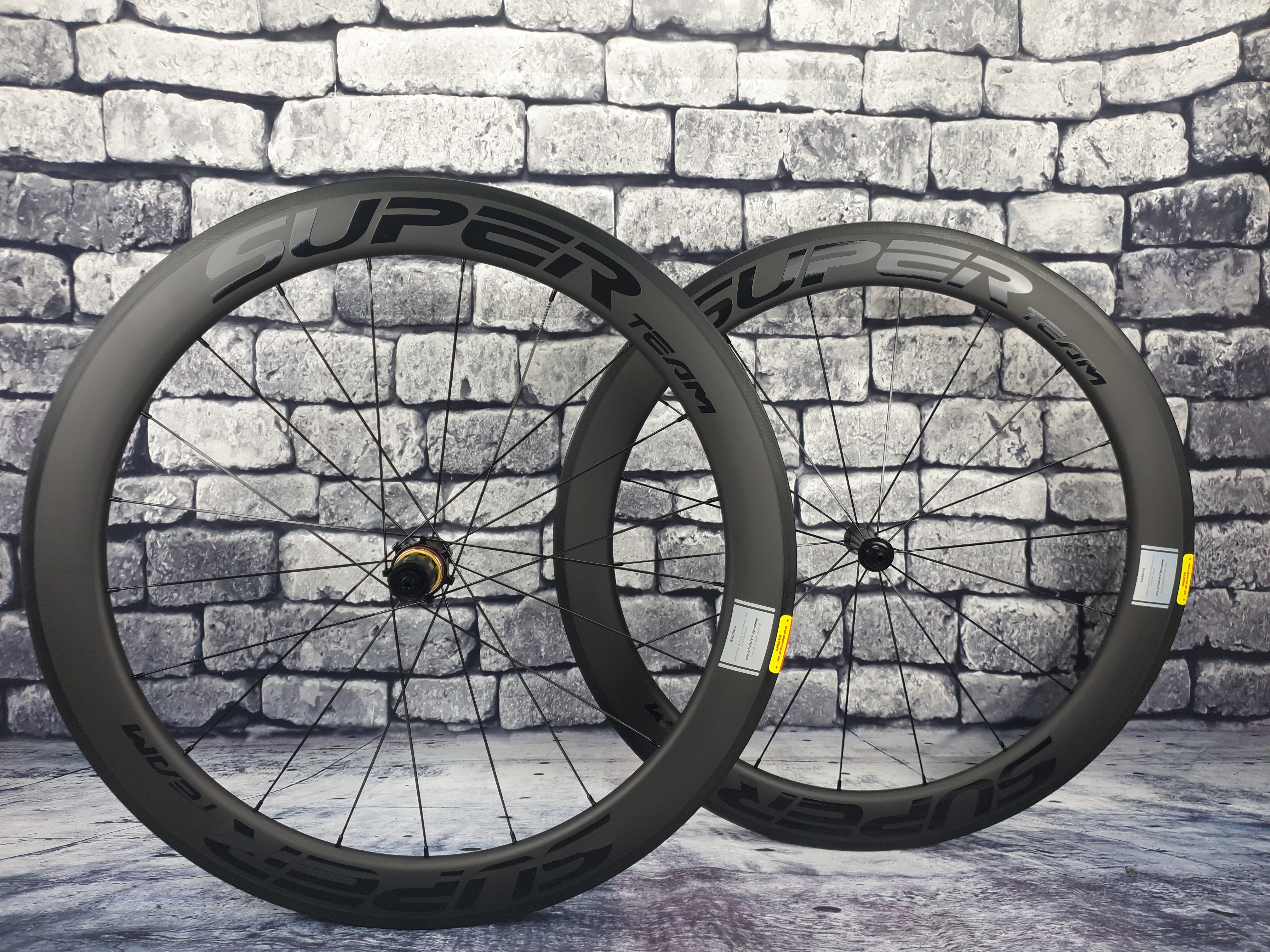 ล้อจักรยานเสือหมอบคาร์บอน SUPERTEAM POWER 2021 ขอบ 60/60 UCI