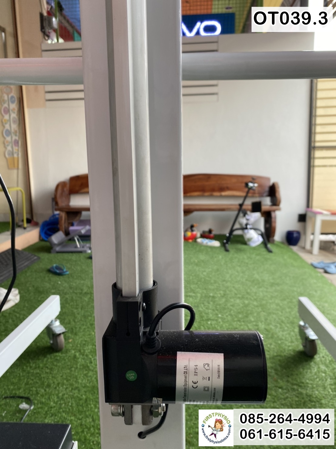 เครื่องพยุงเดิน /เครื่องช่วยพยุงฝึกเดิน รุ่นOT039.3/ เครื่องพยุงเดินผู้ป่วยด้วยไฟฟ้า / ADJUSTABLE WALKING SUPPORT