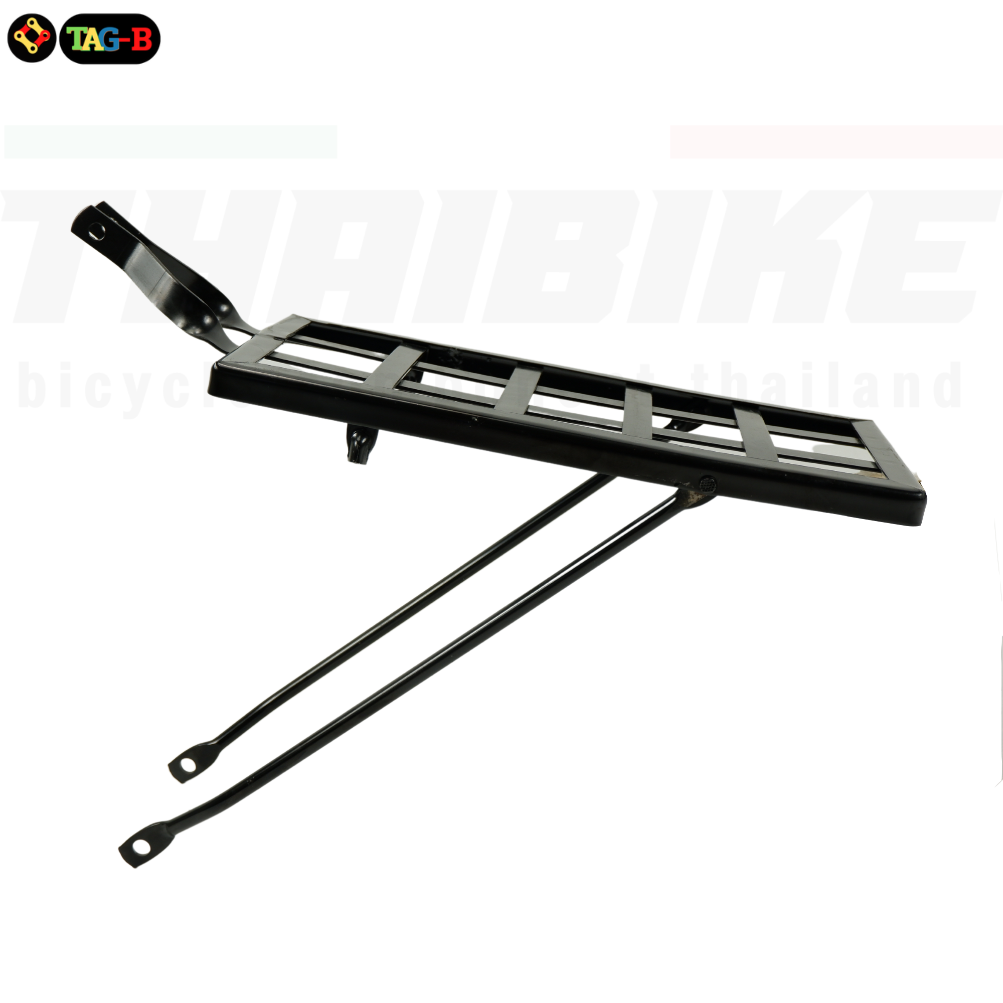 ตะแกรงท้ายจักรยานวินเทจ เหล็กฉากชุบ รถจักรยาน 26" แบบโบราณ ย้อนยุค ตะแกรงหลัง