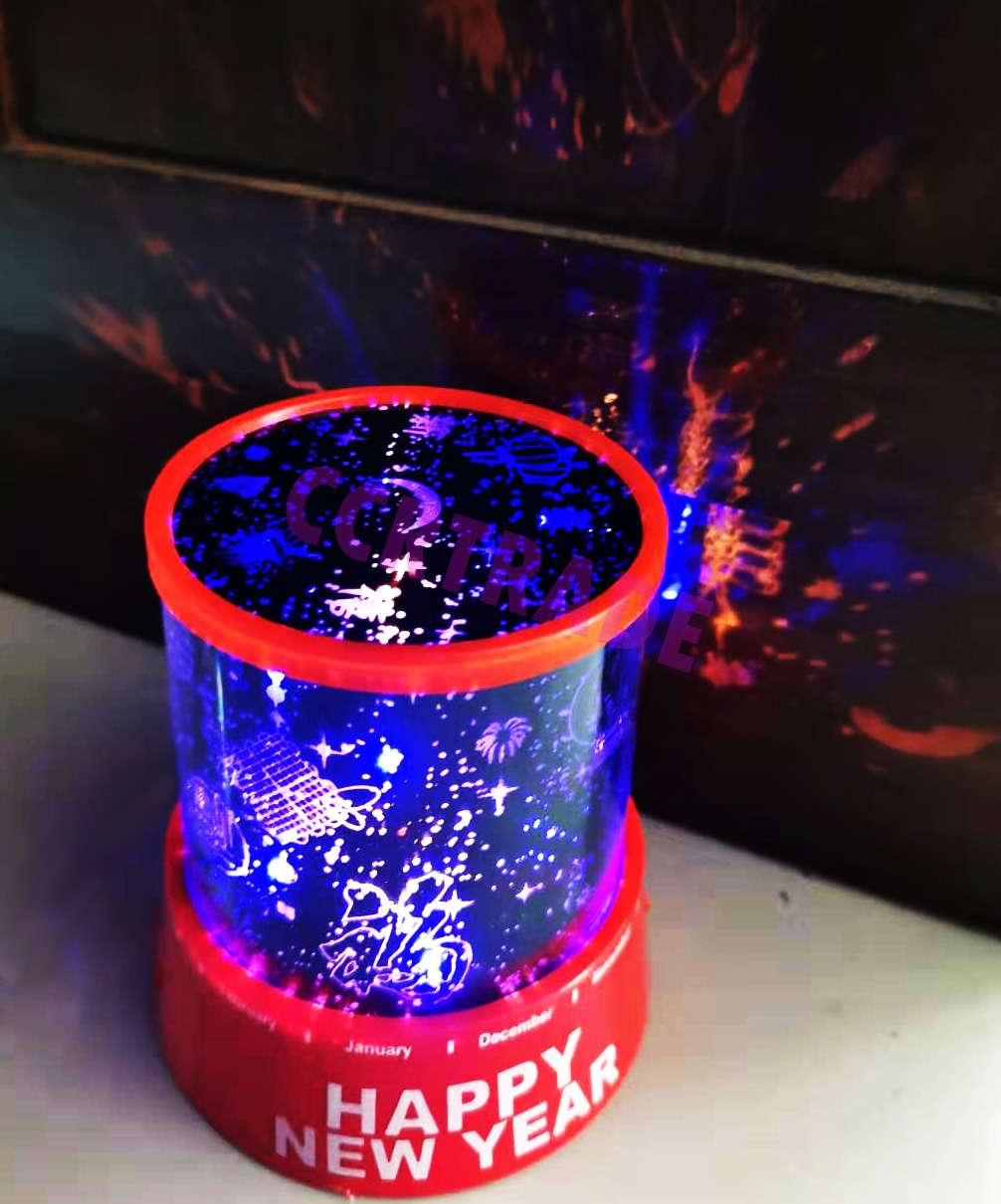 โคมไฟปีใหม่กล่อง (ไฟเปลี่ยนสีได้) 11x11.5 ซม.