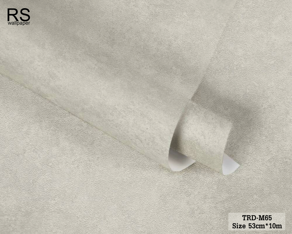 วอลเปเปอร์ ลายปูนเปลือย โทนสีเทา TRD-M65