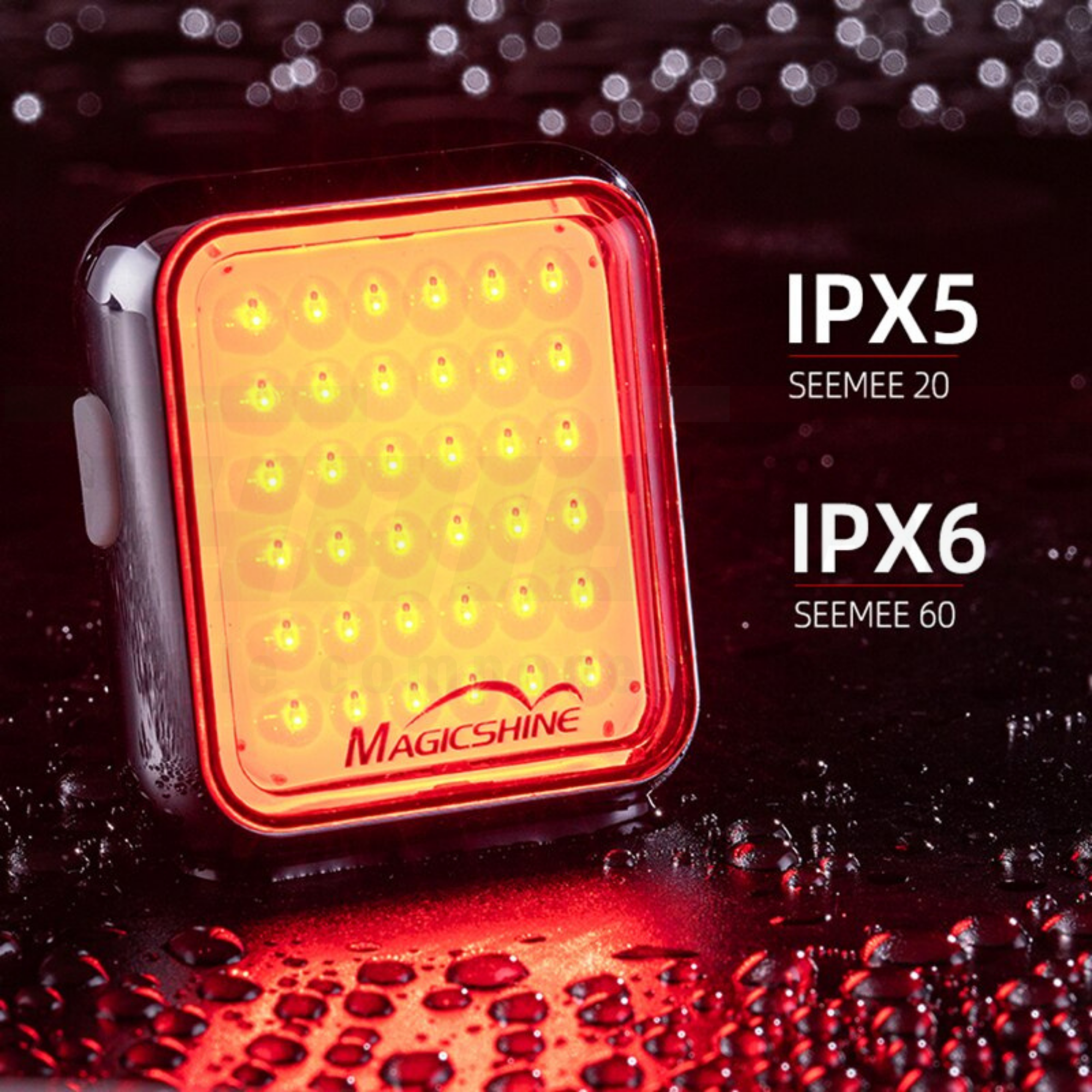 ไฟท้ายจักรยาน Magicshine รุ่น SEEMEE 20 SEEMEE 60(AUTO BRAKE)