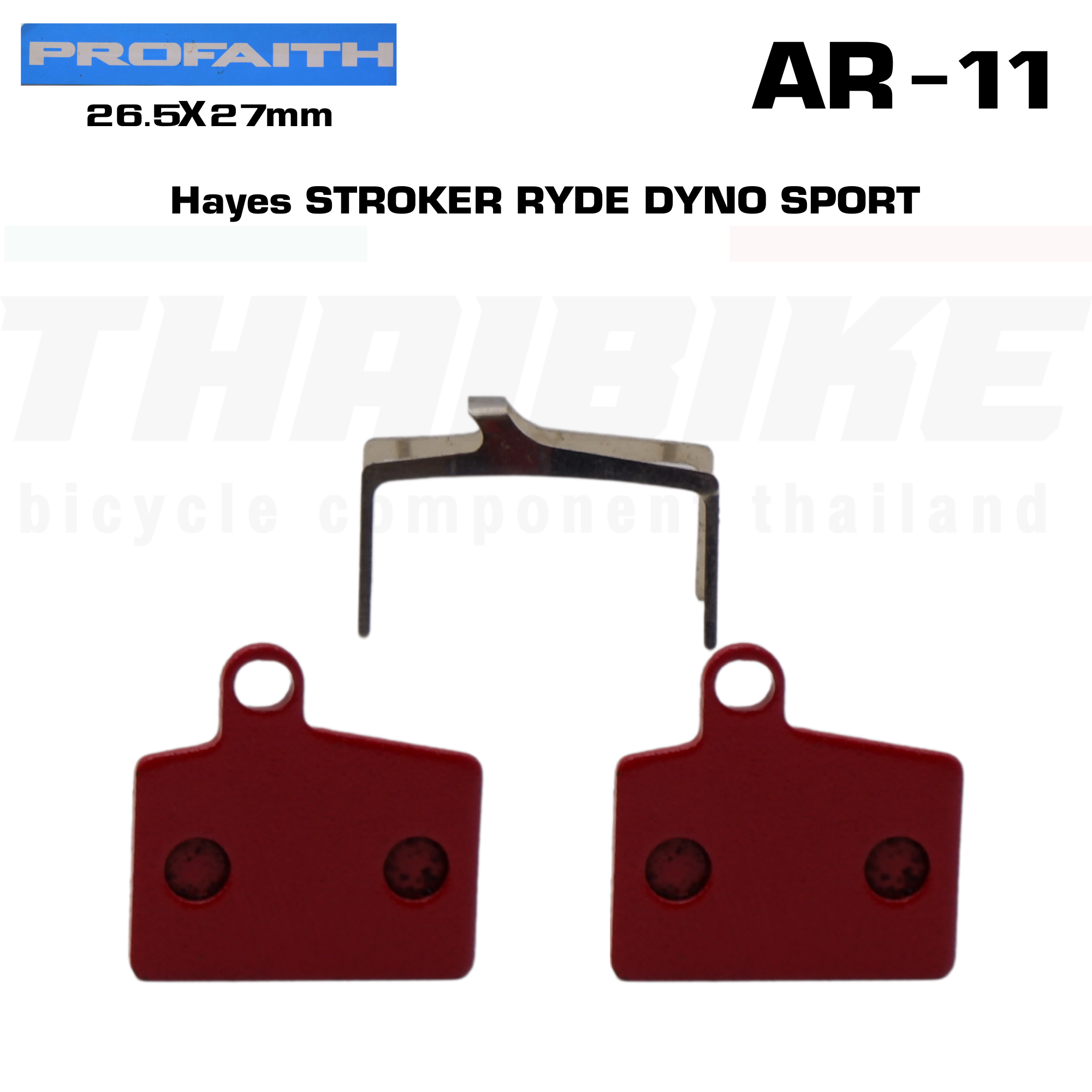 ผ้าเบรคจักรยาน ดิสก์ PROFAITH ceramic caliper pads SHIMANO ZOOM AVID SRAM