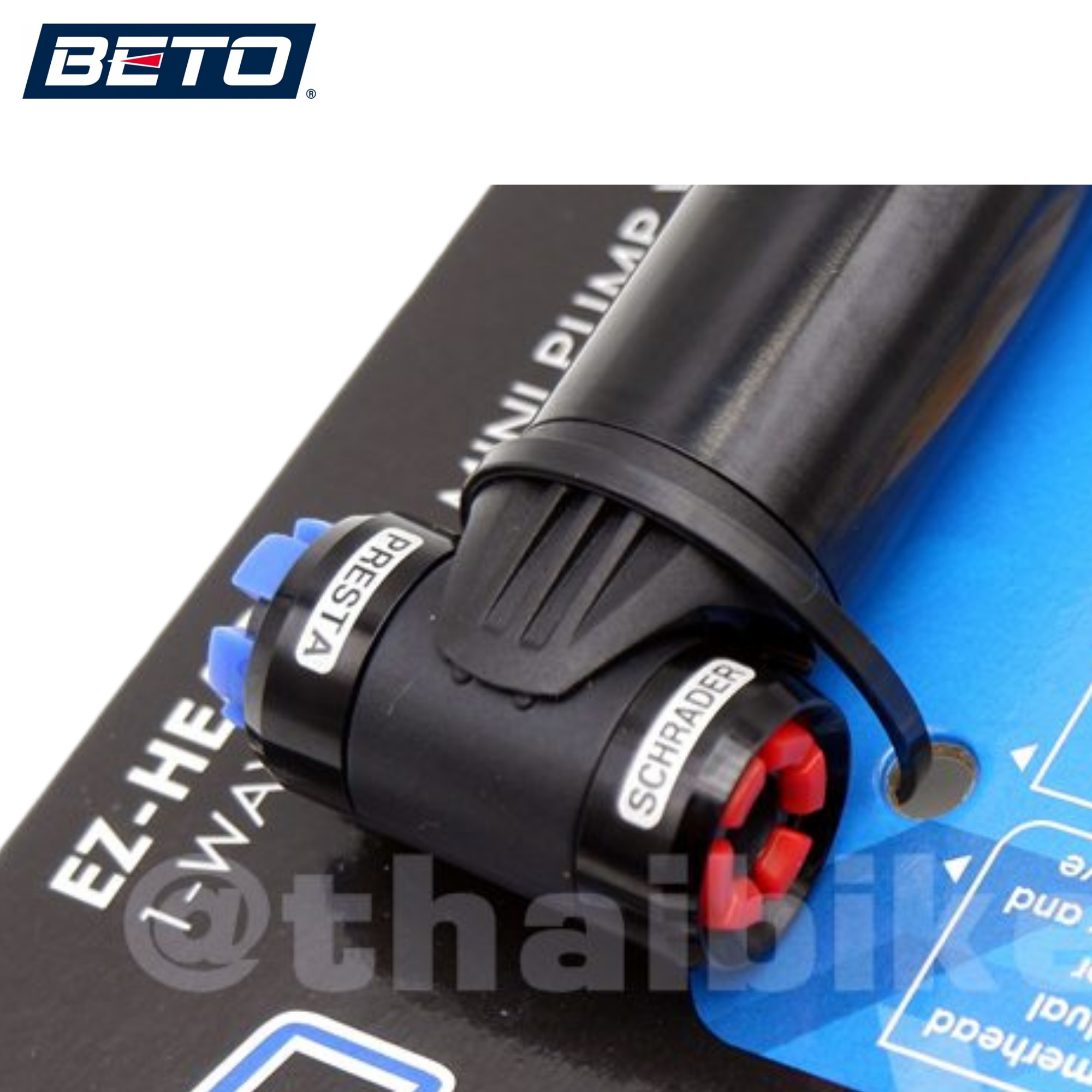 สูบจักรยานพกพา BETO EZ-003A สูบพกพา งานดีสูบง่าย