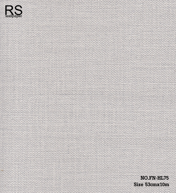 วอลเปเปอร์ เทกเจอร์ลายผ้า สีเทา FN-HL75