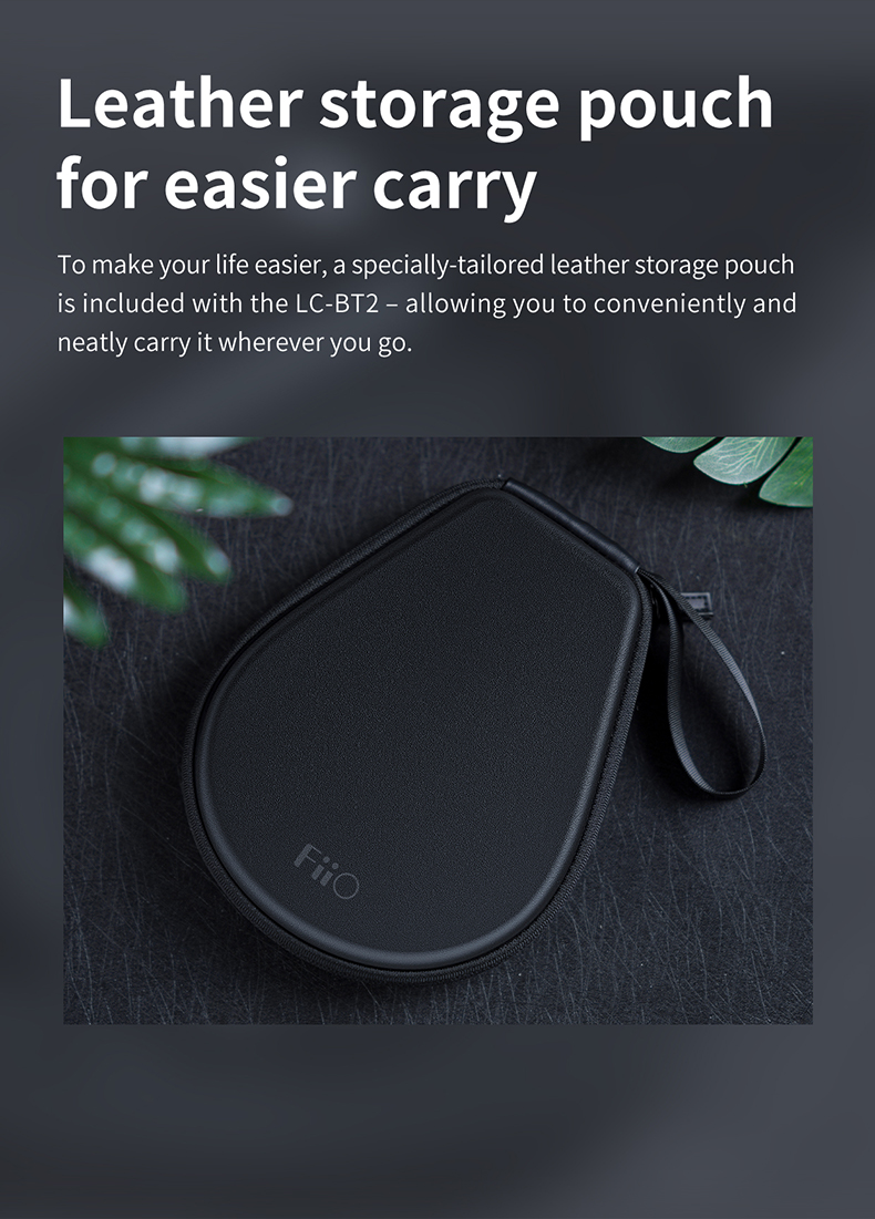 ขาย FiiO LC-BT2 สายหูฟังพร้อมไมค์รองรับ Bluetooth5.0 aptX LL/LDAC