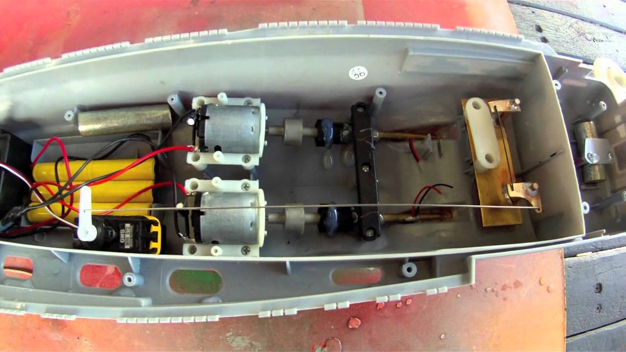 HT-2878 เรือรบบังคับวิทยุ เรือบรรทุกเครื่องบิน