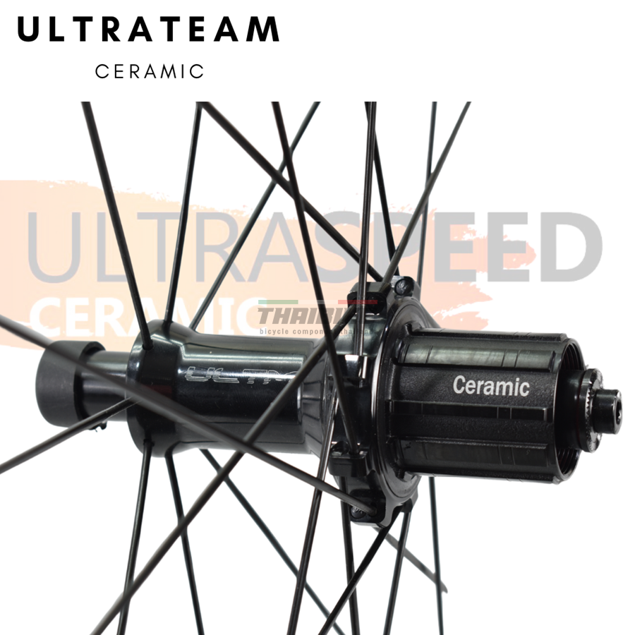 ล้อจักรยานเสือหมอบคาร์บอนเซรามิค Ultrateam ultraspeed (ceramic) 50/50 60/60 60/88