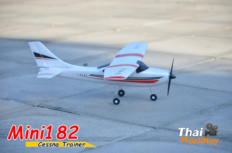 Mini182 RC Cessna (ครบชุดพร้อมบิน)