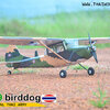 L-19 Bird dog (กองทัพบก)1,200mm.เครื่องบินบังคับ
