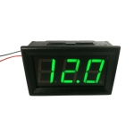 ดิจิตอลโวลต์มิเตอร์ DC 4-150V 0.56" GREEN