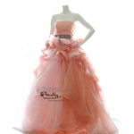 RM042Orange**พร้อมส่งสีส้มโอโรส งานตัดเกรด A**ชุดราตรีหรูหรา ชุดแต่งงาน ชุดพรีเวดดิ้งสั่งตัดได้ค่ะ งานเกรดพรีเมี่ยม ตัดเย็บปราณีต สวมใส่สวยงามดุจเจ้าหญิง