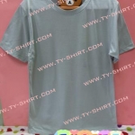 เสื้อยืดคอกลมแขนสั้นสีเทา เสื้อยืดเปล่า เสื้อคอกลม