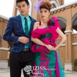 PW113 - Pre order ชุดคู่ถ่ายพรีเวดดิ้ง (prewedding dress) & ชุดแต่งงานแฟนซี (Fancy wedding dress)ชายหญิง "ธีมสีเขียว-น้ำเงินเข้ม"