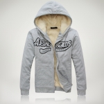 พร้อมส่ง แจ็คเก็ตกันหนาว ผู้ชาย สีเทา บุขน