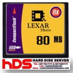 Lexar Compact Flash Card (CF) 80Mb