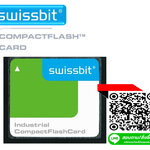 SWISSBIT,Compact Flash Card,512MB,Industrial Grade,Industrial Temp, for Industrial Machines,