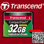 TransCend, Compact Flash Card, CF Card,16Gb,CF200i,Industrial Grade,Industrial Temp,TS32GCF200I