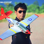 P-51D Mustang 750mm. 4Ch6G AUTO