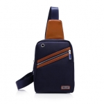 พร้อมส่ง สีน้ำเงิน กระเป๋าคาดอก กระเป๋าคาดเอว ผ้าไนลอน กันน้ำได้ ดีไซน์สวย ใช้งานง่าย