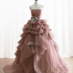 RM042Rosewood **พร้อมส่งสีน้ำตาลกลีบบัว งานตัดเกรด A**พรีออเดอร์ชุดราตรีหรูหรา ชุดแต่งงาน ชุดพรีเวดดิ้งสั่งตัดได้ค่ะ งานเกรดพรีเมี่ยม ตัดเย็บปราณีต สวมใส่สวยงามดุจเจ้าหญิง