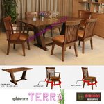 TERRA ชุดโต๊ะอาหาร 6 ที่นั่ง